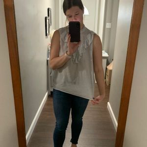 Black and White Polka Dot Blouse